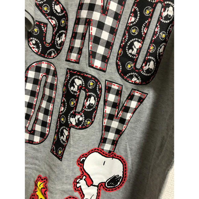 SNOOPY(スヌーピー)のSNOOPY スヌーピー Tシャツ ビッグプリント レディースのトップス(Tシャツ(半袖/袖なし))の商品写真