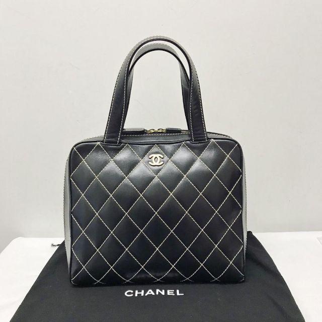 ロエベ 財布 スーパーコピーエルメス | CHANEL - 【美品】シャネル ワイルドステッチ トートバッグ 黒の通販 by 【全品値下げしました】★レイチェル★｜シャネルならラクマ