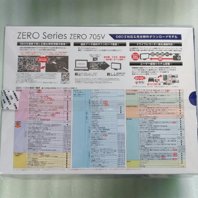 COMTEC GPSレコーダー探知機 ZERO 705V 自動車/バイクの自動車(レーダー探知機)の商品写真