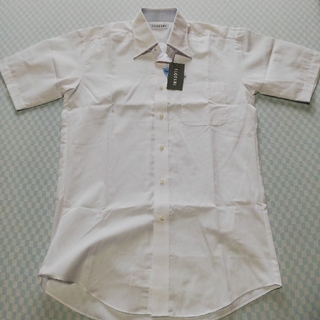 シマムラ(しまむら)の新品　涼風体感　半袖シャツ　えり回り39(シャツ)