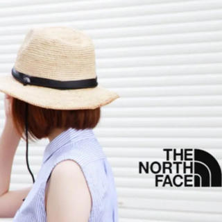 THE NORTH FACE - ザノースフェイス ラフィアハットの通販 by にぽ's 