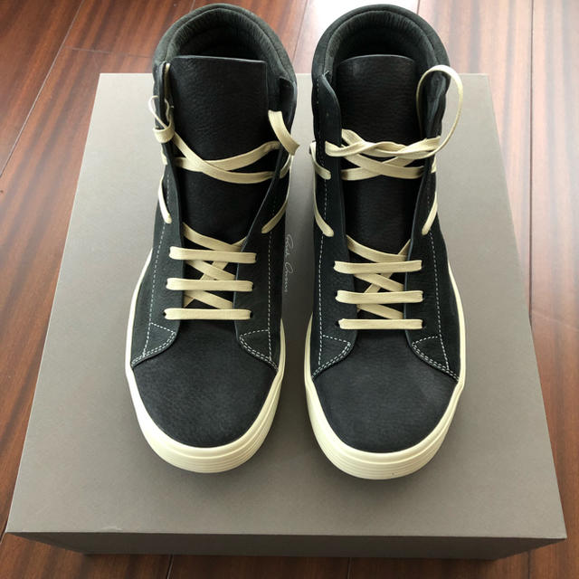 新品 EU41 RICK OWENS GEOBASKETスニーカー