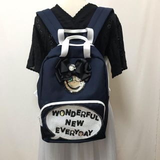 リュックサック  ニコちゃん ロゴ入り(新品)(リュック/バックパック)