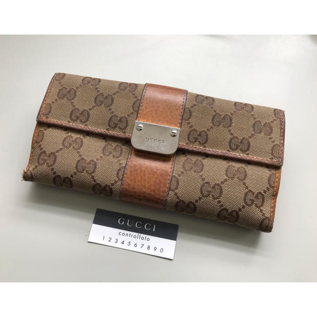 Gucci - 正規品 GUCCI グッチ Wホック 財布 男女の通販 by BCC's shop｜グッチならラクマ