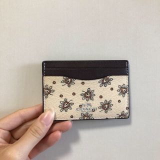 コーチ(COACH)の新品coach カードケース 送料込み(名刺入れ/定期入れ)