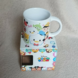 ディズニー(Disney)の新品未使用・箱付き／Disney ツムツムのマグカップ(グラス/カップ)