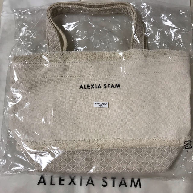 レディース☆新品 非売品☆ALEXIA STAM アリシアスタン  ノベルティトートバッグ