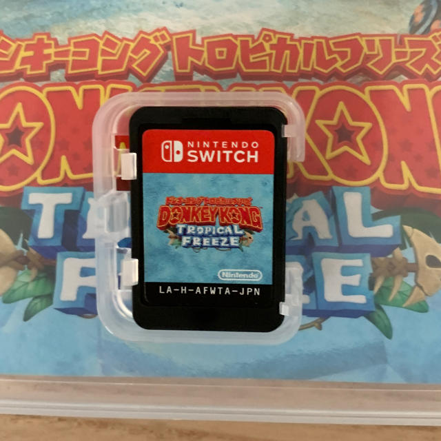 Nintendo Switch(ニンテンドースイッチ)のスイッチ ドンキーコング トロピカルフリーズ エンタメ/ホビーのゲームソフト/ゲーム機本体(家庭用ゲームソフト)の商品写真