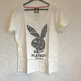 プレイボーイ(PLAYBOY)のplayboyプレイボーイ T シャツ 新品未使用タグ付き お値下げ(Tシャツ(半袖/袖なし))