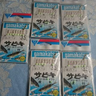 ガマカツ(がまかつ)の極小  がまかつサビキ3.5号5個(釣り糸/ライン)