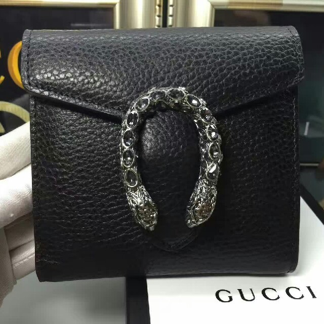 Gucci - Gucciグッチ 折り財布 レディース ブラック新品の通販 by タクミ
's shop｜グッチならラクマ