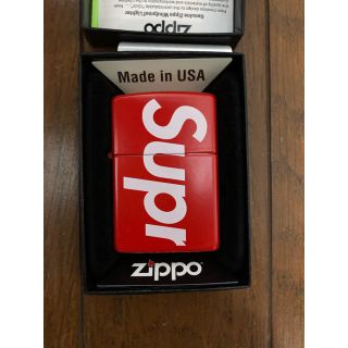 シュプリーム(Supreme)のLogo Zippo 【未使用新品】(タバコグッズ)