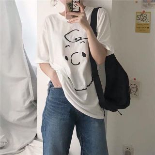 【再入荷しました】韓国購入 スヌーピー Tシャツ オーバーサイズ PEANUTS