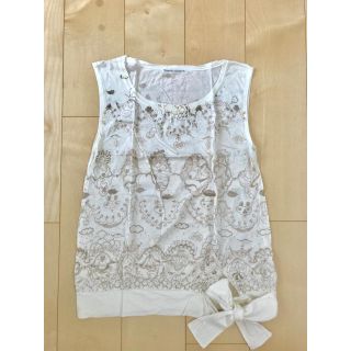 ツモリチサト(TSUMORI CHISATO)のツモリチサト ノースリーブカットソー(Tシャツ(半袖/袖なし))