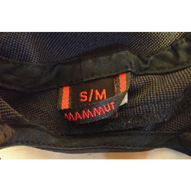 Mammut(マムート)のマムート　キャップ　S/Mサイズ　ブラック　中古品 メンズの帽子(キャップ)の商品写真