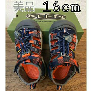 キーン(KEEN)の【美品】KEEN 16cm キッズ(サンダル)