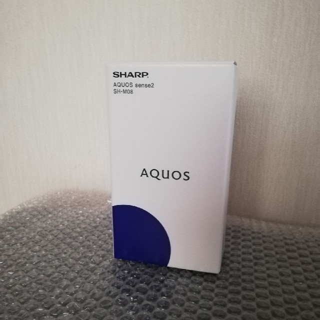AQUOS sense 2 SH-M08 simフリー ニュアンスブラック 新品
