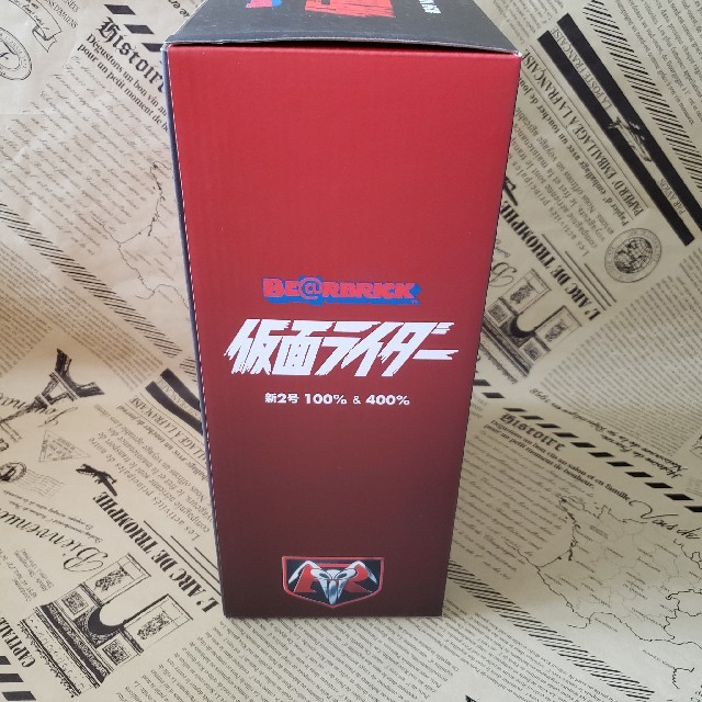 国産超歓迎 MEDICOM TOY - BE@RBRICK 仮面ライダー新2号 100% & 400 ...