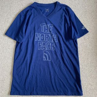 ザノースフェイス(THE NORTH FACE)のノースフェイス TシャツネイビーLメンズ(Tシャツ/カットソー(半袖/袖なし))