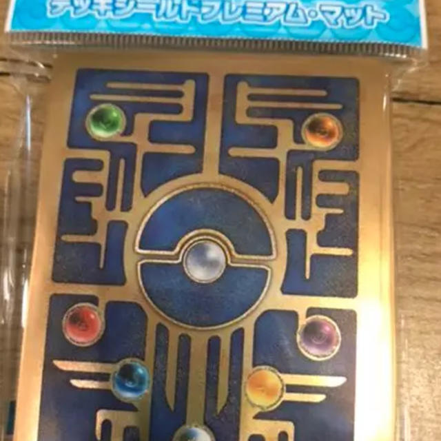 ポケモンカード 古代カードデザイン 限定 デッキシールド エンタメ/ホビーのトレーディングカード(カードサプライ/アクセサリ)の商品写真