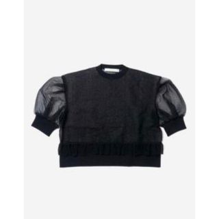 グリード(GREED)のGREED Sheer Knit Drop Shoulder パフスリーブ(ニット/セーター)