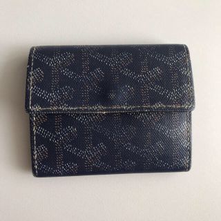 ゴヤール(GOYARD)のフリーロックさん専用★GOYARD ゴヤール コインケース ネイビー(コインケース/小銭入れ)