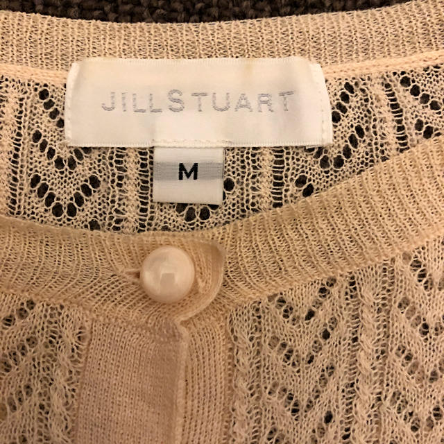 JILLSTUART(ジルスチュアート)の♡JILLSTUARTジルスチュアート♡ピンクレース編みカーディガン♡ レディースのトップス(カーディガン)の商品写真