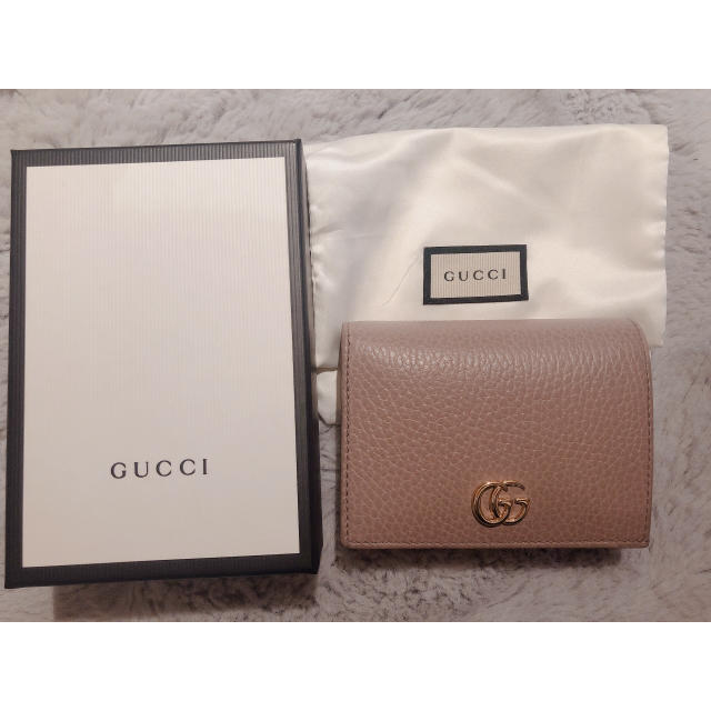 Gucci - GUCCI 財布 ベージュの通販 by m... shop｜グッチならラクマ