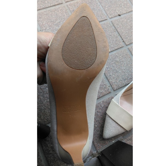 日本製　L'famme パンプス レディースの靴/シューズ(ハイヒール/パンプス)の商品写真