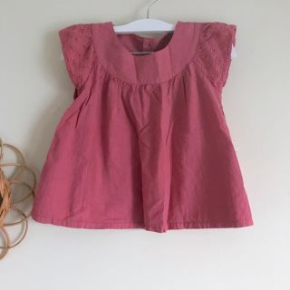 ラーゴム(LAGOM)のcotton lace blouse(ブラウス)