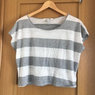 フォーエバートゥエンティーワン(FOREVER 21)のforever21 レースボーダー Tシャツ(Tシャツ(半袖/袖なし))