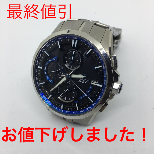 ★必見★ CASIO オシアナス マンタ OCW-S3000 1AJF