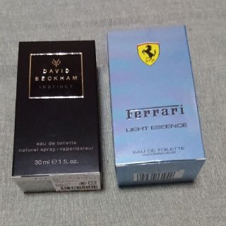 フェラーリ(Ferrari)の香水 メンズ 2種類 セット デビッドベッカム 30ml／フェラーリ 30ml(香水(男性用))