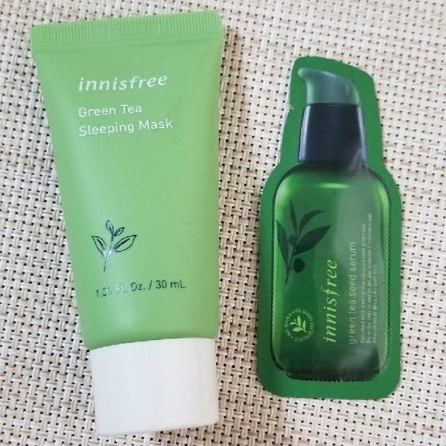 Innisfree(イニスフリー)の【innisfree】イニスフリーグリーンティースリーピングマスク30ml コスメ/美容のスキンケア/基礎化粧品(パック/フェイスマスク)の商品写真