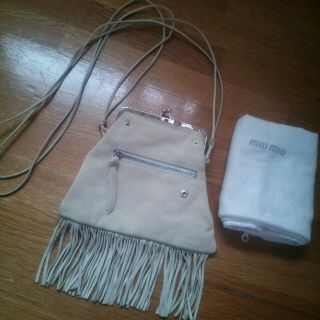 MIU MIU(スエード ・ ショルダーバッグ)のフリマアイテム一覧 MIU MIU(スエード ・ ショルダーバッグ)のフリマアイテム一覧