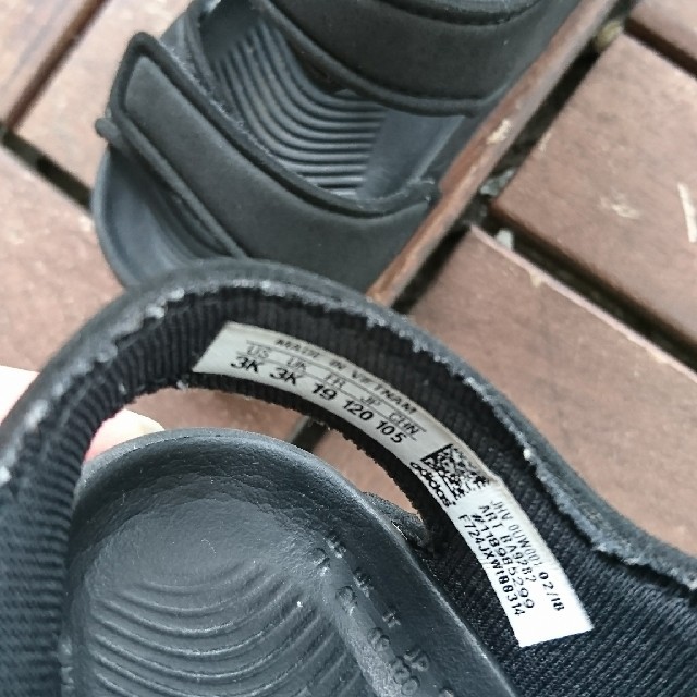 adidas(アディダス)のベビー アディダスサンダル 12センチ キッズ/ベビー/マタニティのベビー靴/シューズ(~14cm)(サンダル)の商品写真