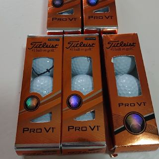 タイトリスト(Titleist)のTitleist タイトリストPRO V1 ゴルフボール12個プラス3個(ゴルフ)