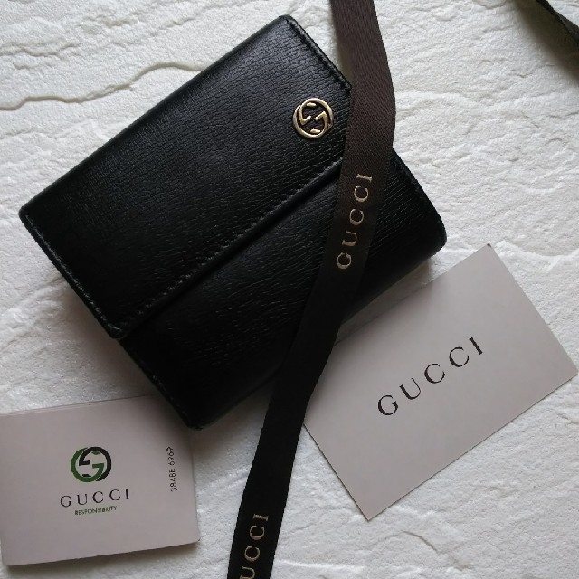 Gucci - 美品】GUCCIグッチ 2つ折り財布の通販 by giジョ－'s shop｜グッチならラクマ