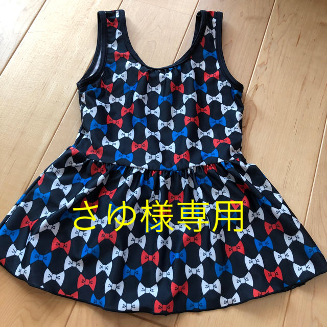 BREEZE(ブリーズ)のリボン柄 水着 110センチ BREEZE 専用 キッズ/ベビー/マタニティのキッズ服女の子用(90cm~)(水着)の商品写真