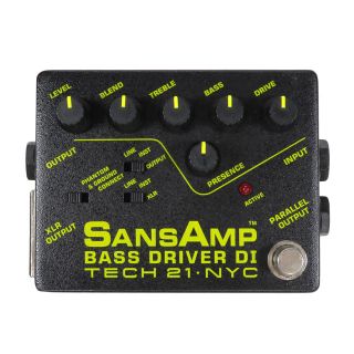 Tech21  SansAmp BASS DRIVER DI(ベースエフェクター)