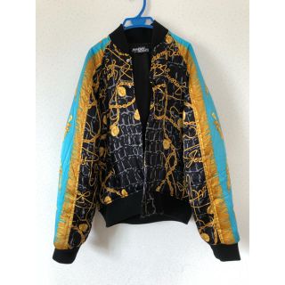 ジェレミースコット(JEREMY SCOTT)のjeremy scott シルク ボンバージャケット (ブルゾン)