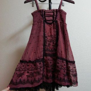 アクシーズファム(axes femme)のaxes femme　2way スカート/ワンピース(ひざ丈スカート)