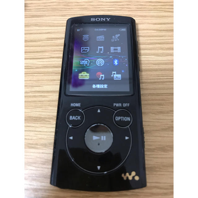 WALKMAN(ウォークマン)のWALKMAN NW-s765/ケーブル付き ブラック スマホ/家電/カメラのオーディオ機器(ポータブルプレーヤー)の商品写真