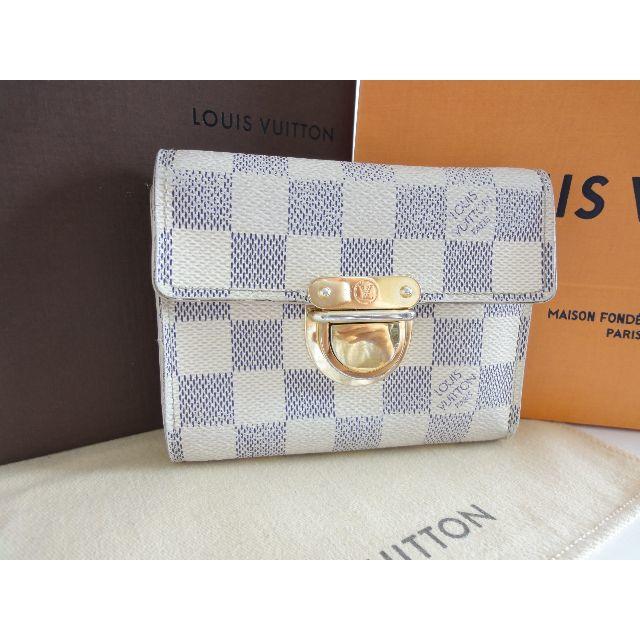 LOUIS VUITTON - 良品★ヴィトン ダミエ 【ポルトフォイユ・コアラ】財布★オシャレ★F14の通販 by こるく's shop｜ルイヴィトンならラクマ