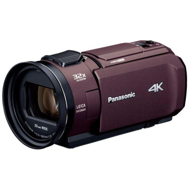 Panasonic 4K ビデオカメラ HC-VX1M ブラウン