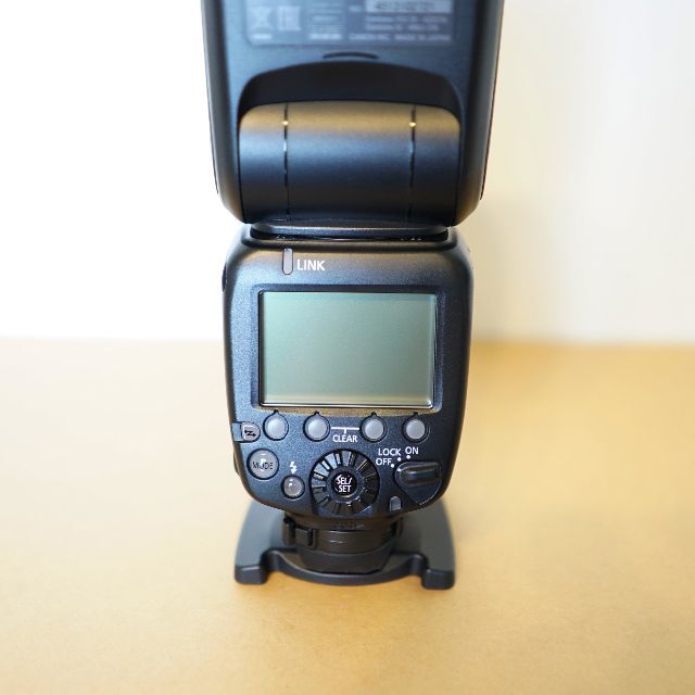 Canon(キヤノン)の【超美品】Canon スピードライト600EX-RT（ディフューザー付き） スマホ/家電/カメラのカメラ(ストロボ/照明)の商品写真