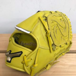 ミズノ(MIZUNO)の超高級品！ミズノ グローバルエリート  少年用軟式グローブ 田中モデル サイズL(グローブ)