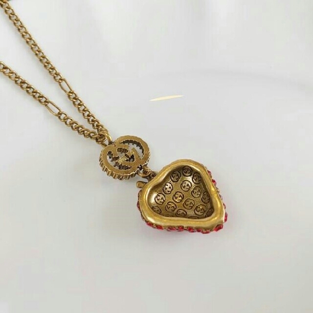 Gucci - 美品 💗GUCCI🎀イチゴ🎀ネックレスの通販 by Lillian's shop｜グッチならラクマ