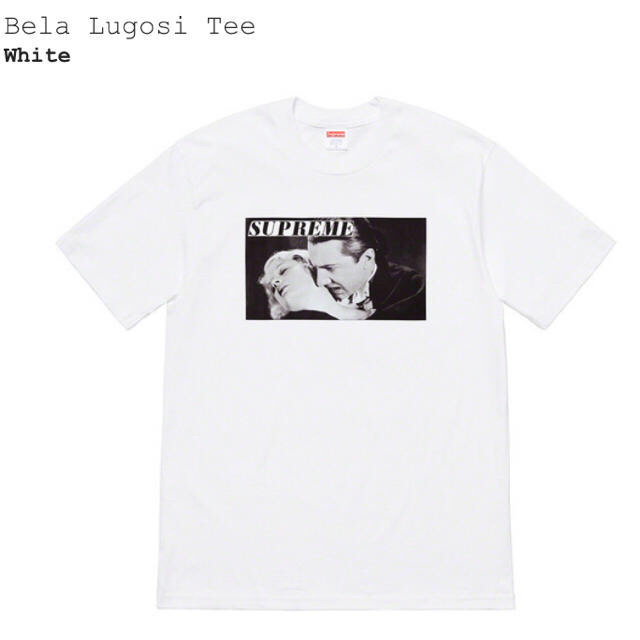 Supreme 2019SS Bela Lugosi Tee シュプリーム ベラルゴシTシャツ 半袖カットソー フォトプリント ドラキュラ ルゴシ・ベーラ ブラック サイズXL【210521】【新古品】【me04】