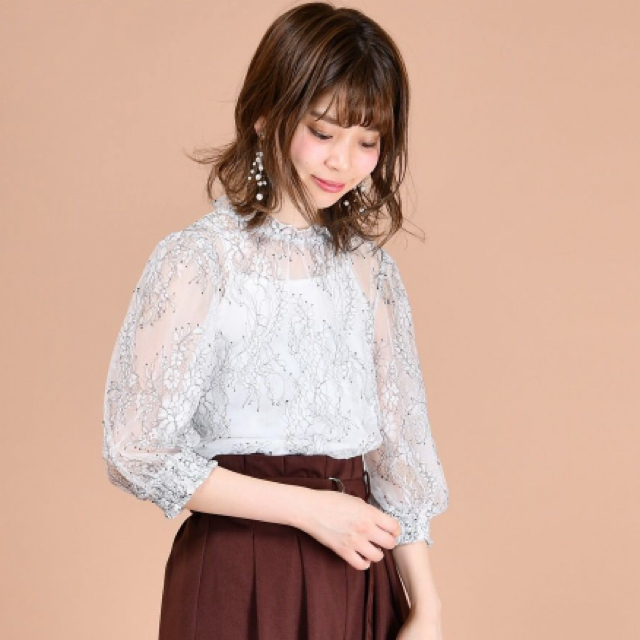 natural couture(ナチュラルクチュール)の【20日限定セール】natural couture トップス レディースのトップス(シャツ/ブラウス(長袖/七分))の商品写真